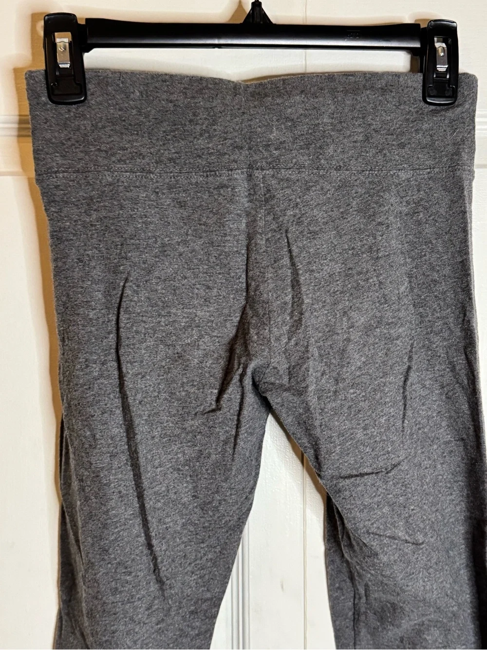 Justice Charcoal Gray Girls' Stretch Leggings